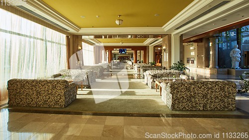 Image of Hotel lobby interior