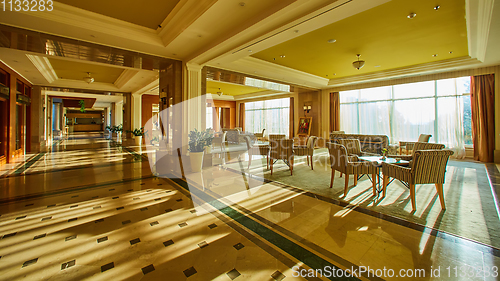 Image of Hotel lobby interior