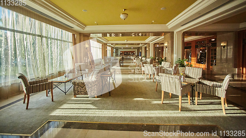 Image of Hotel lobby interior