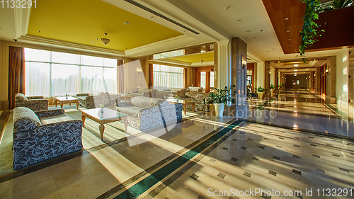 Image of Hotel lobby interior