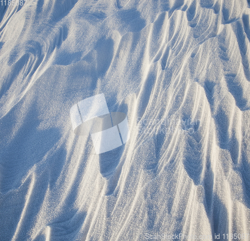 Image of field in winter