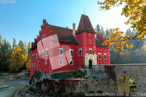 Image of Cervena Lhota Castle in Czech Republic