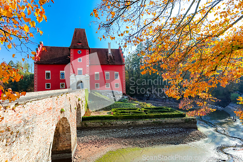 Image of Cervena Lhota Castle in Czech Republic