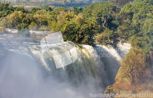 Image of The Victoria falls, Zimbabwe, Africa