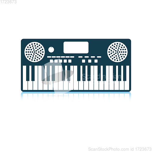 Image of Music synthesizer icon