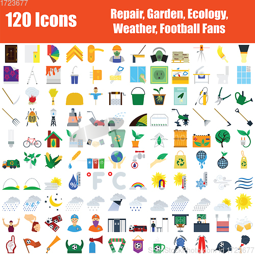 Image of Set of 120 Icons