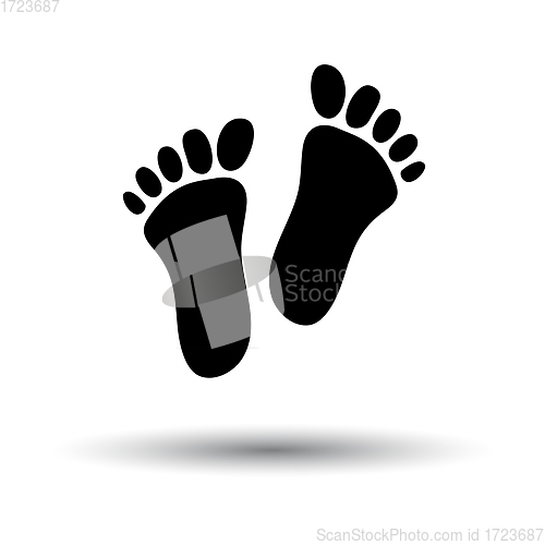 Image of Foot Print Icon