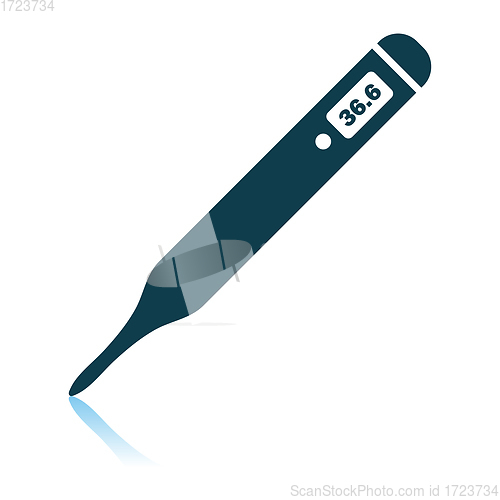 Image of Medical Thermometer Icon