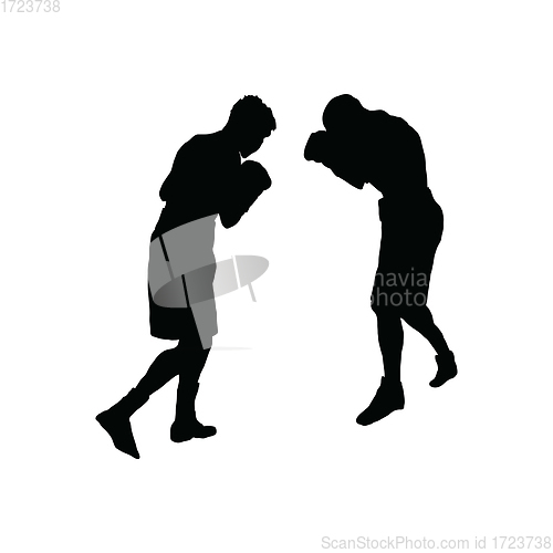 Image of Boxing silhouette