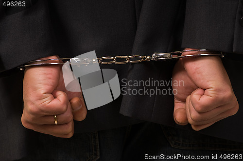 Image of Man handcuffed