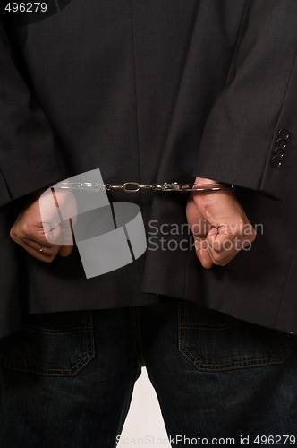 Image of Man in handcuffs