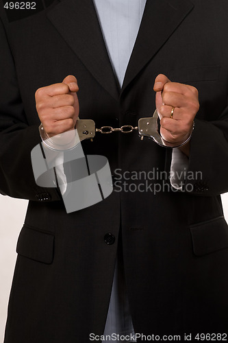 Image of Arrested man