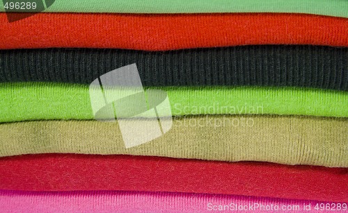 Image of colorful clothes