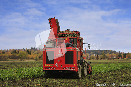 Image of Holmer Terra Dos T3 Beet Harvester Working in Field