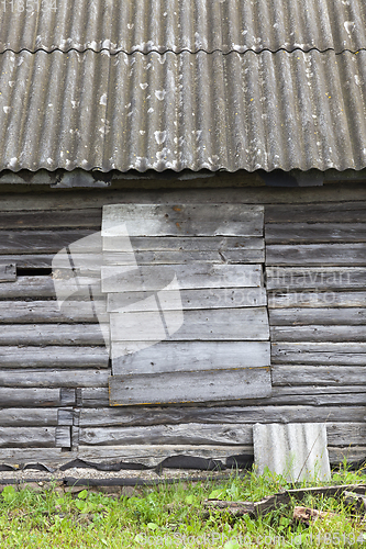 Image of part of an old abandoned building