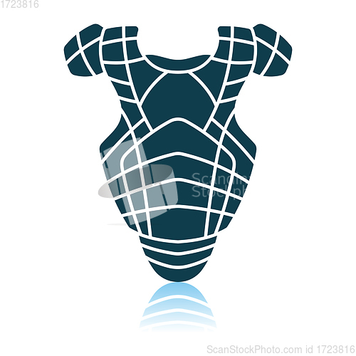 Image of Baseball Chest Protector Icon