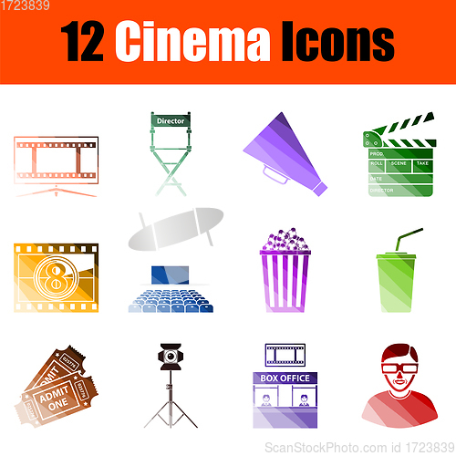 Image of Cinema Icon Set