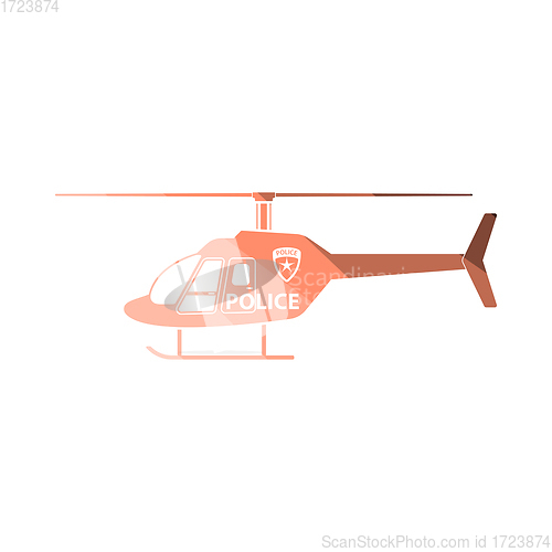 Image of Police Helicopter Icon