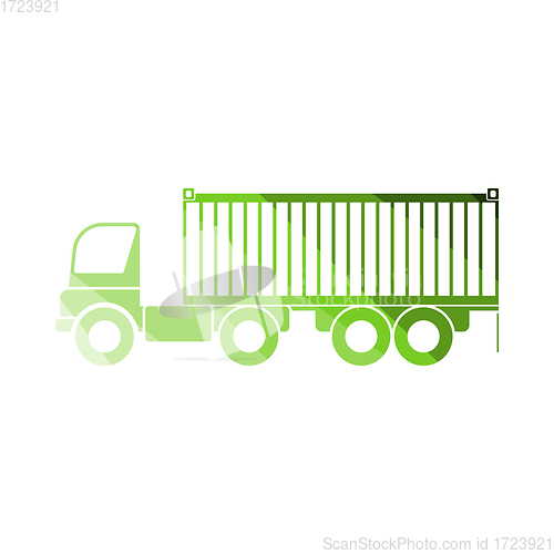 Image of Container Truck Icon