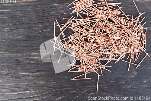 Image of copper finish nails