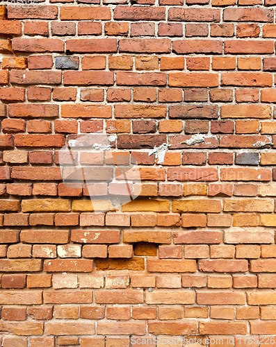 Image of old brick wall