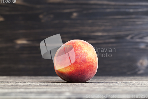 Image of ripe and large peach