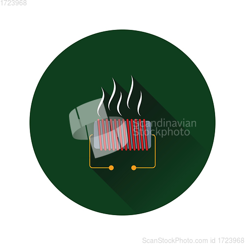 Image of Electrical heater icon