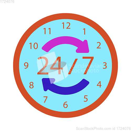 Image of 24 Hour Icon