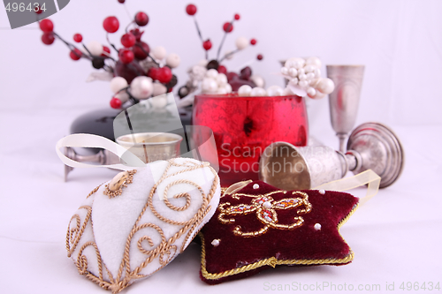 Image of Christmas ornaments