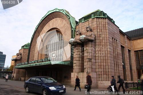 Image of railway station in Helsinki