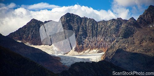 Image of South Tyrolean Alps in autumn