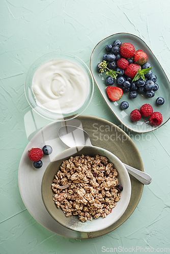 Image of Oatmeal granola muesli