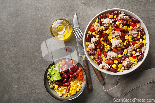 Image of Tuna mexican corn salad