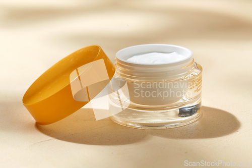 Image of close up of moisturizer in jar