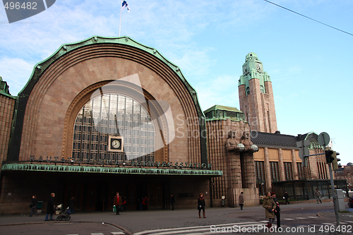 Image of railway station in Helsinki