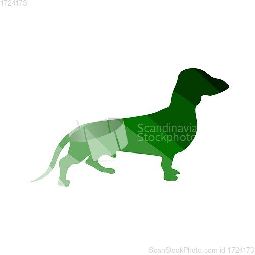 Image of Dachshund Dog Icon