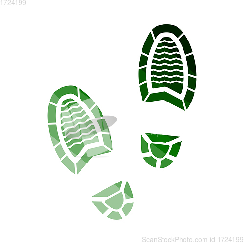 Image of Man Footprint Icon