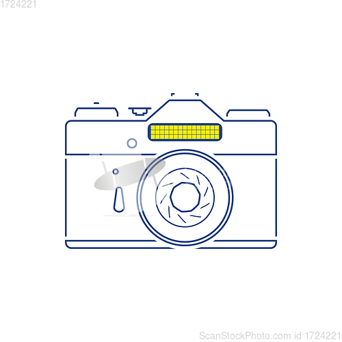 Image of Icon of retro film photo camera