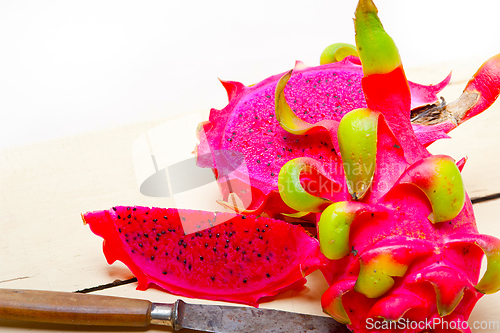 Image of fresh dragon fruit