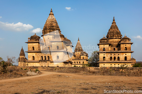 Image of Royal cenotaphs of Orchha