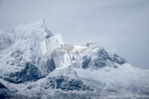 Image of Drone with digital camera