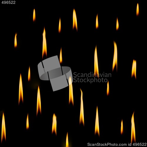 Image of fire flames