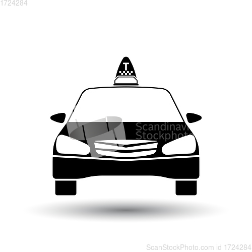 Image of Taxi  icon front view