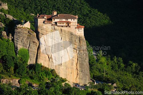 Image of Monastery of Rousanou in Meteora in Greece