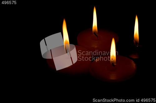 Image of four candles