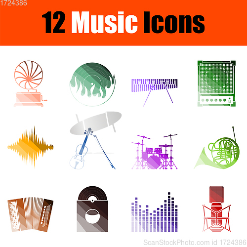 Image of Music Icon Set