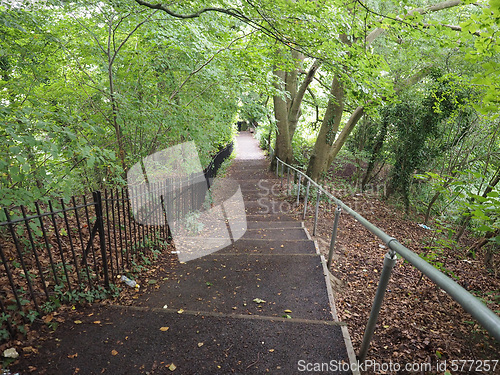 Image of Stairway to Alexandra Park in Bath