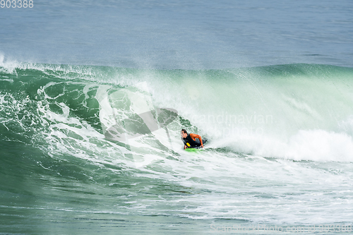 Image of Bodyboarder in action