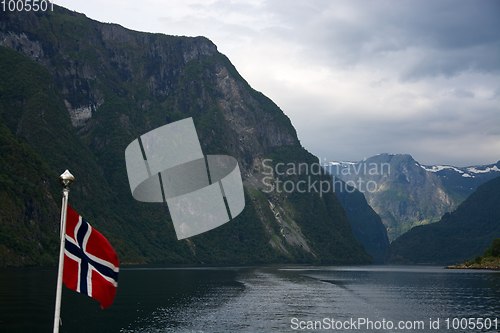 Image of Naeroyfjord, Sogn og Fjordane, Norway