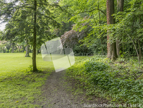 Image of idyllic park scenery